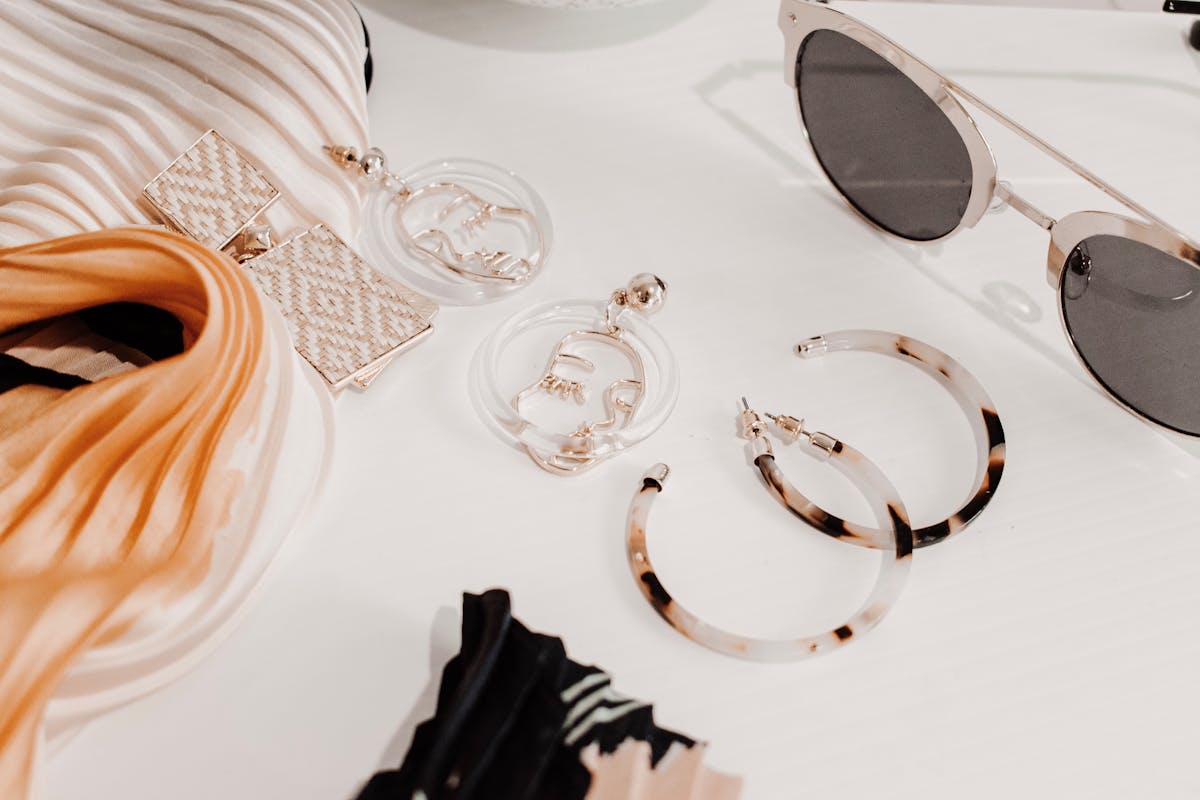 Fashion accessories and styling for product photography
