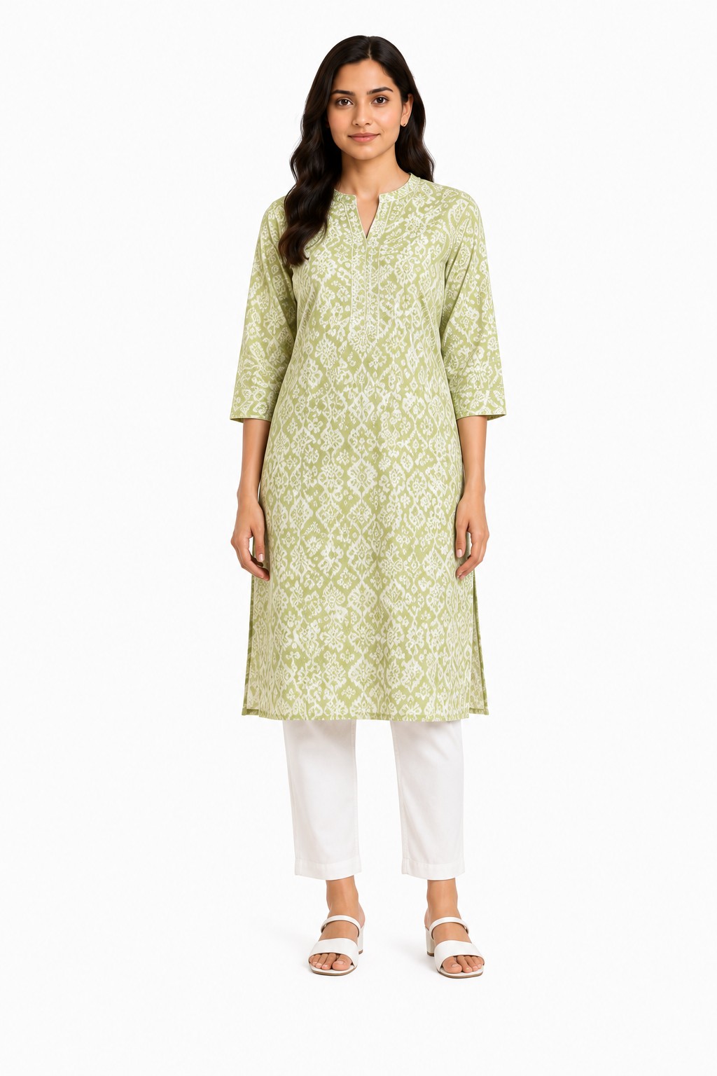 AI-generated kurti mockup