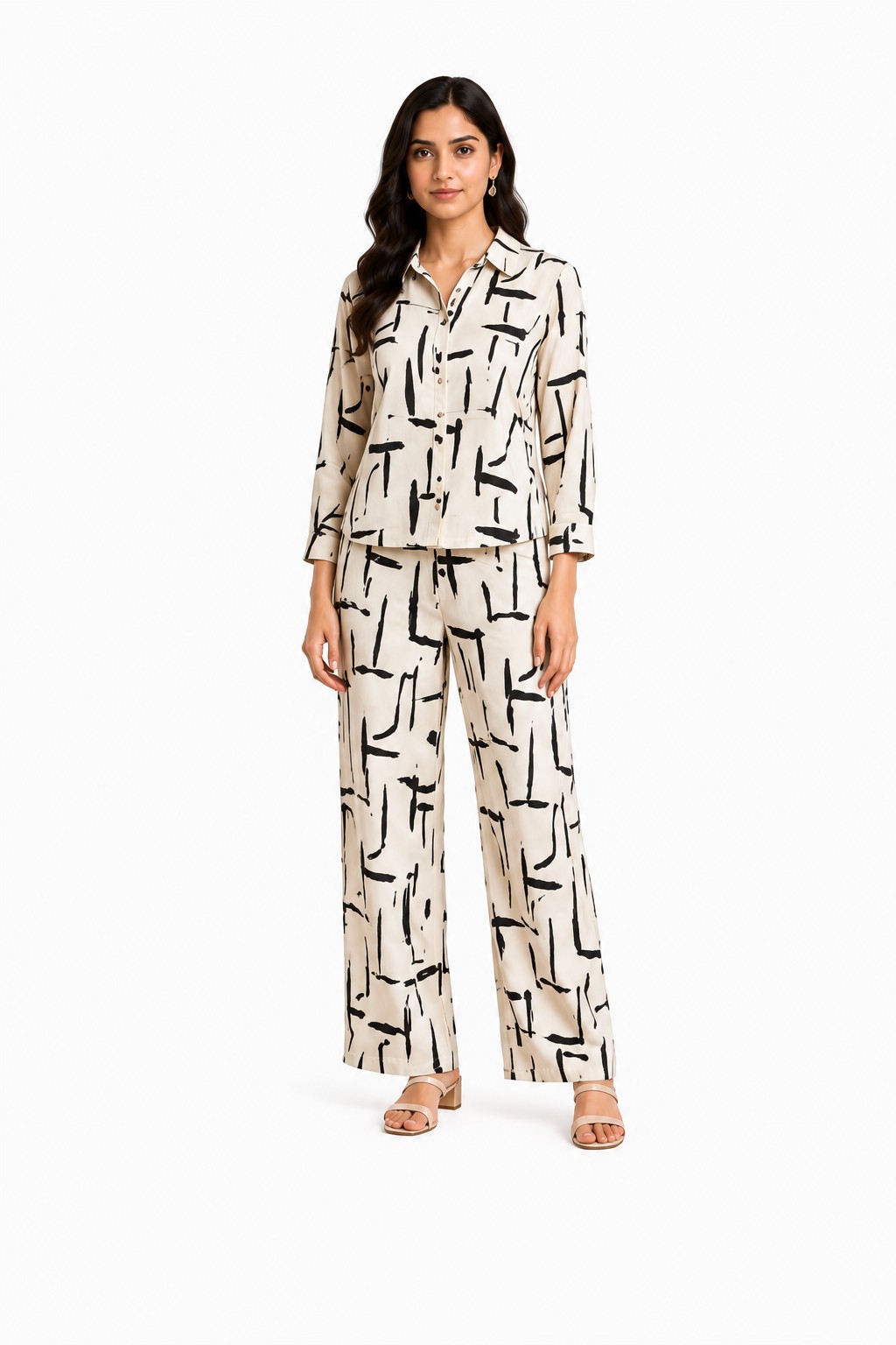 AI-generated modern outfit mockup