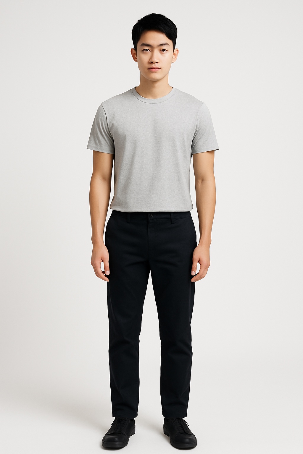 Modern Indian male AI model for shirts and smart casual clothing