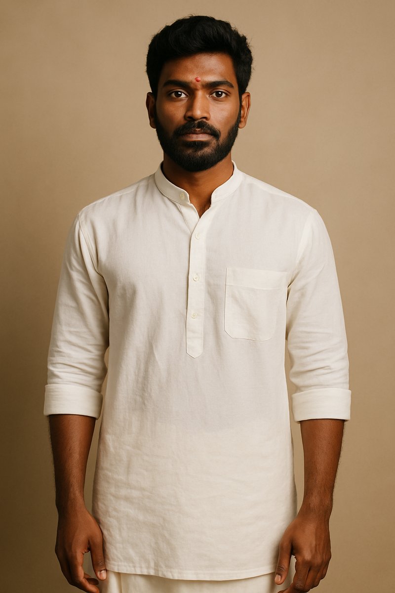 South Indian male AI model for regionally relatable menswear photos