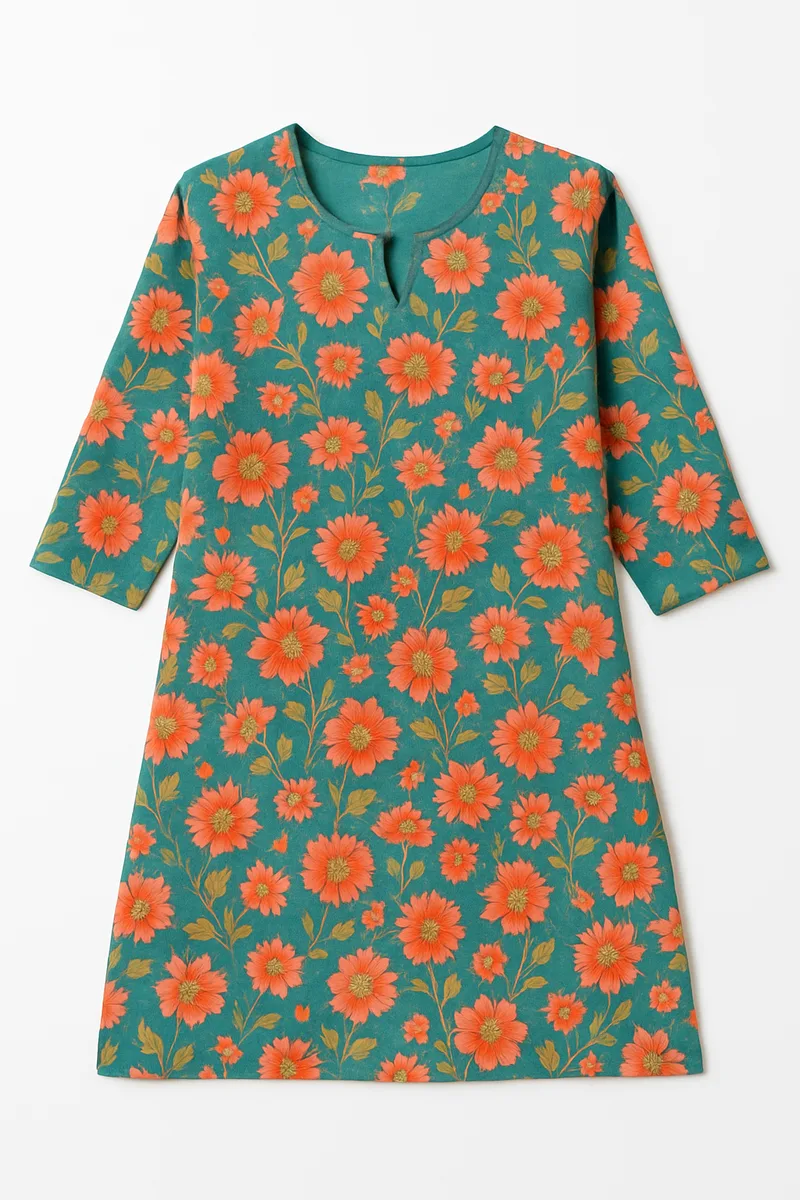 Sample kurti garment