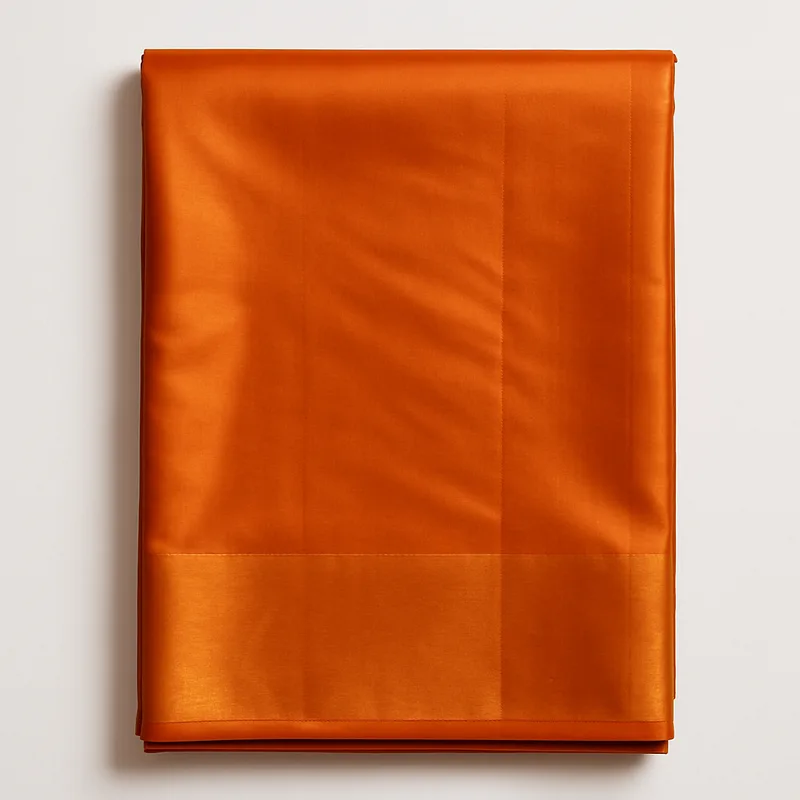 Flat saree product photo — the input a fashion seller uploads to CatalogX